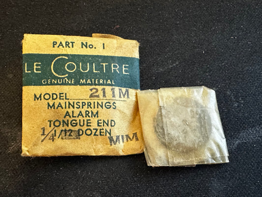 LeCoultre Factory ALARM Mainspring for caliber 211M - Steel