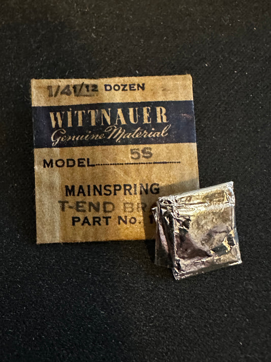 Wittnauer Factory Mainspring for caliber 5S, 5W - Steel