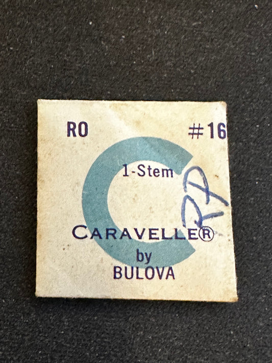 Bulova Factory stem for Caravelle caliber RO - new in envelope