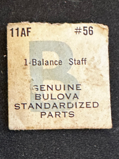 Bulova Factory Balance Staff for caliber 11AF, 11AFC, 11AFAC - New