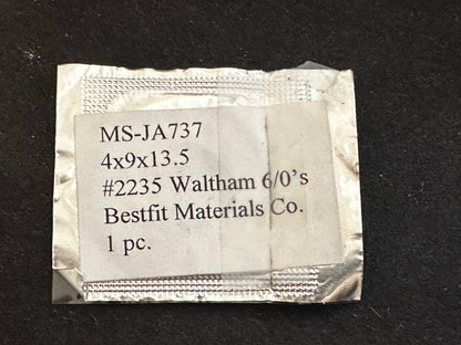 BESTFIT Mainspring JA737 for Waltham 6/0s Factory No. 2235 - Alloy