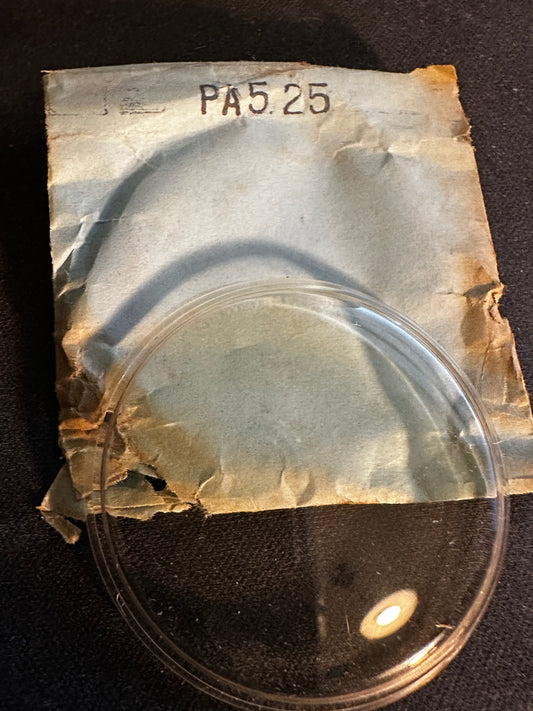 GS PA525 Pocket Watch Crystal 44.8 / 43.2 mm for Ingersoll Yankee- New