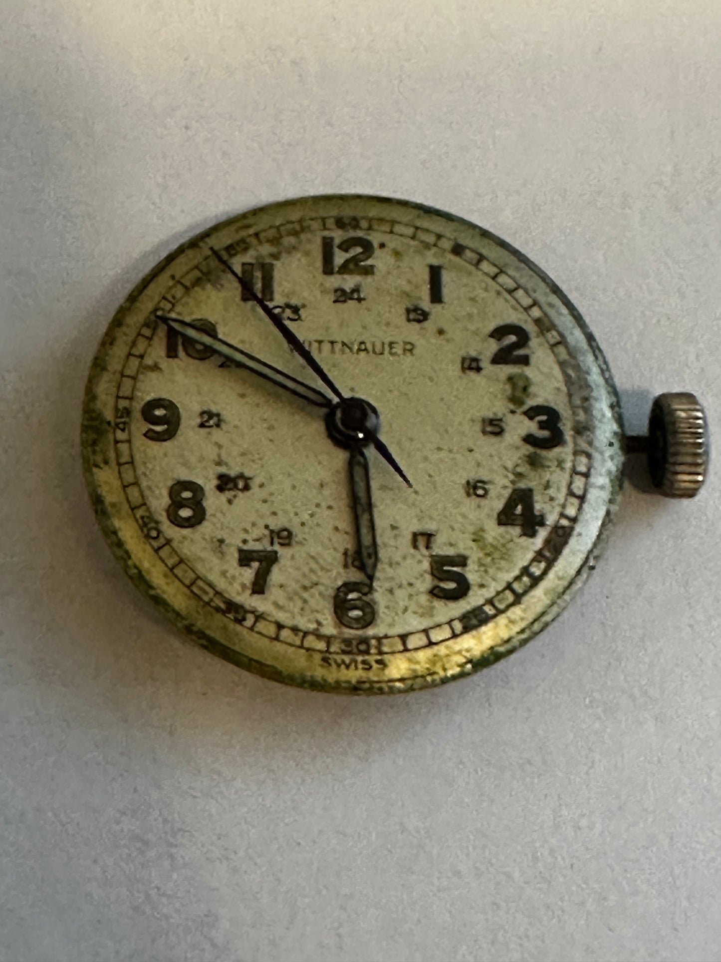 Wittnauer caliber 10TS Movement compete and running
