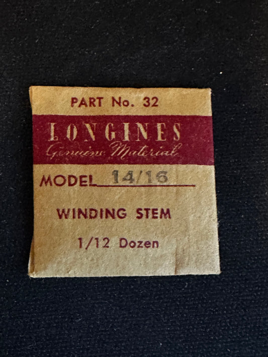 Longines Factory Balance Staff for caliber 14.16 - new