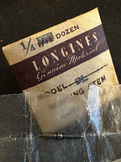 Longines Factory stem for caliber 9L - new in package