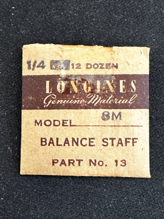 Longines Factory Balance Staff for caliber 8M - new