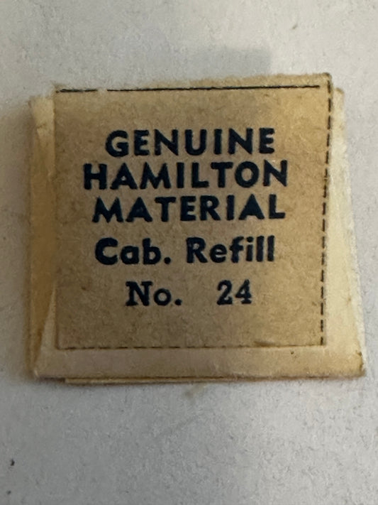 TWO Hamilton Factory Balance Staffs for 6/0s Grade 986 - New