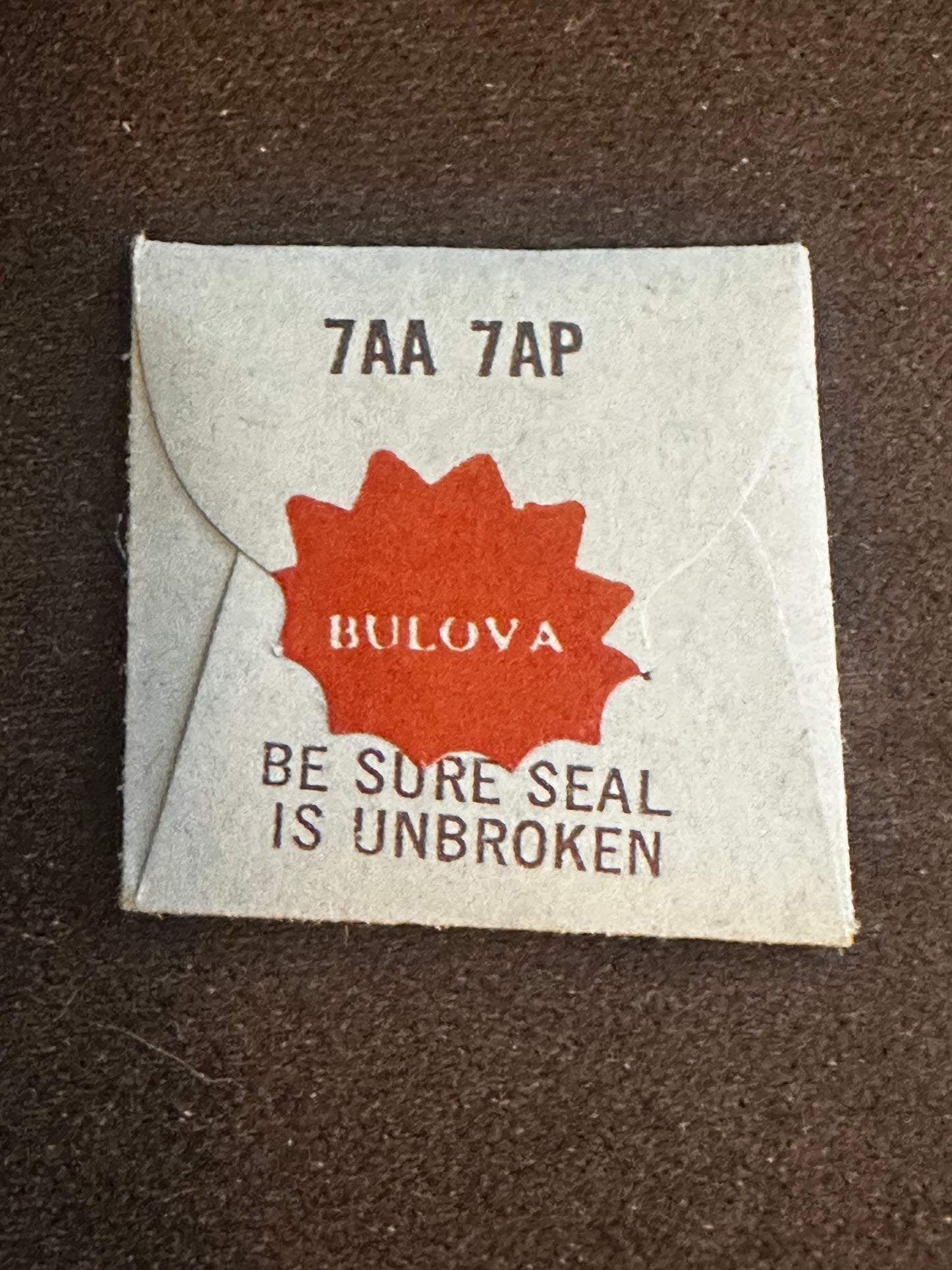 Bulova Factory Setting Lever Screw for caliber 7AK, 7AA, 7AP - New