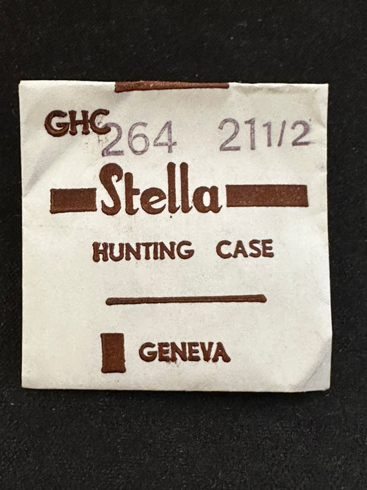 Stella GHC Hunting Case Crystal 26.4mm (size 21½) - New