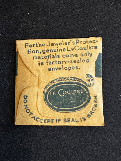 LeCoultre Factory stem for caliber 12R, 489 Alarm watches - new in package