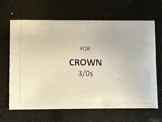 Steel Mainspring for CROWN (N. Y. Standard) 3/0s No. 1323