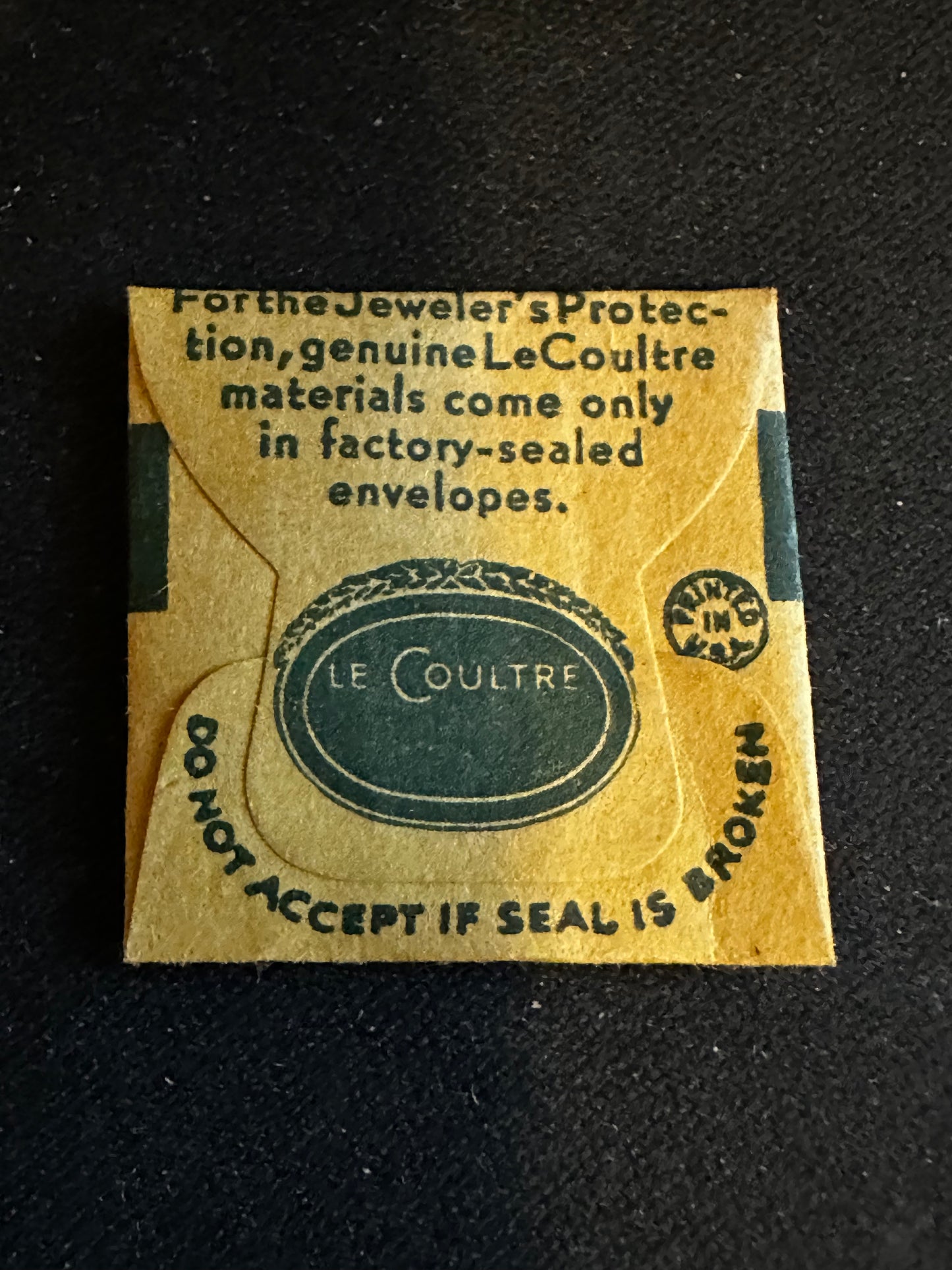 LeCoultre Factory Balance Staff for caliber 9 OL - new