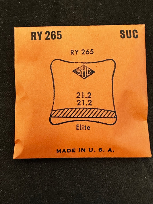 SUC Rocket Crystal RY 265 for ELITE butterfly shape mens case - 21.2 x 21.2mm - New