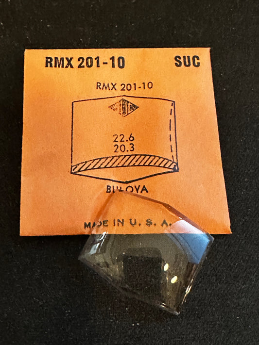 SUC Rocket Crystal RMX 201-10  for BULOVA 22.6 x 20.3mm - New
