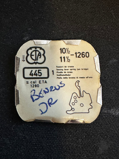 Set Bridge #445 for ETA caliber 1260, 10½ Ligne movements - new