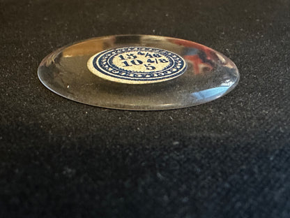 Vintage Glass Hunting Case Watch Crystal 15-4/16 (~34.4mm) - NOS
