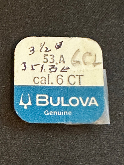 Bulova factory mainspring for caliber 6CT, 6CL - Alloy