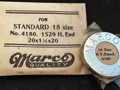 Marco Mainspring #701 for N.Y. Standard 18s No. 2189 - Steel