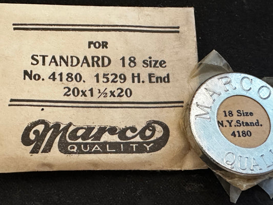 Marco Mainspring #701 for N.Y. Standard 18s No. 2189 - Steel