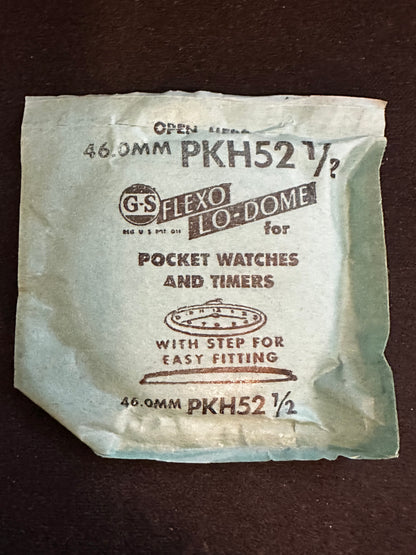 GS PKH52½ Pocket Watch Crystal 46.0mm - New