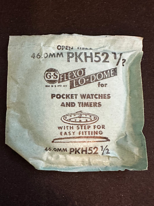 GS PKH52½ Pocket Watch Crystal 46.0mm - New