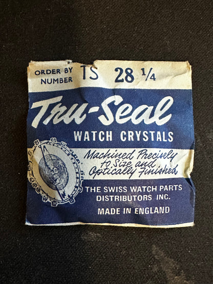 Tru-Seal Round Wrist Watch Crystal sizes 18 thru 33