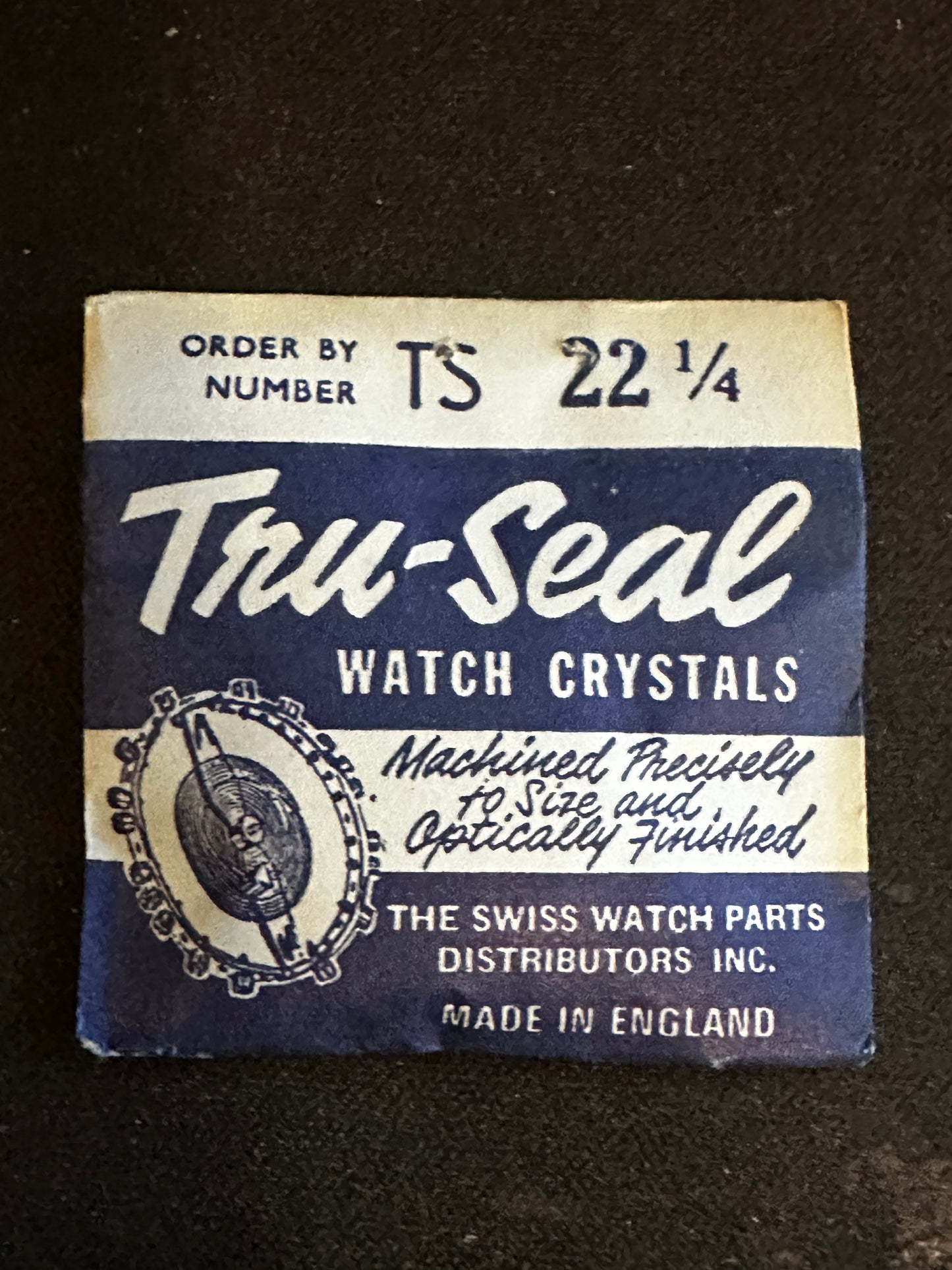 Tru-Seal Round Wrist Watch Crystal sizes 18 thru 33