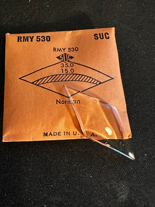 SUC Rocket Fancy Crystal RMY 530 for NORMAN - 35.0 x 15.0mm - New