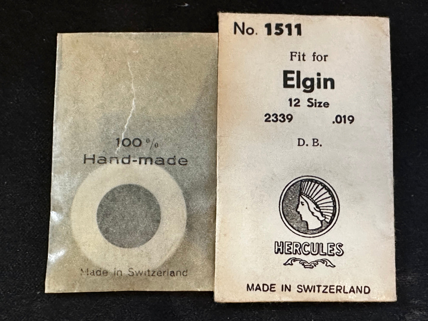 Hercules Mainspring #1511 for Elgin 12s No. 2339 - Steel