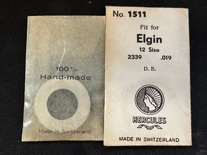 Hercules Mainspring #1511 for Elgin 12s No. 2339 - Steel
