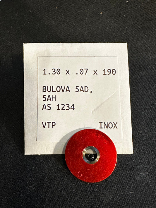 Alloy Mainspring for AS 1234, Bulova 5AD, 5AH