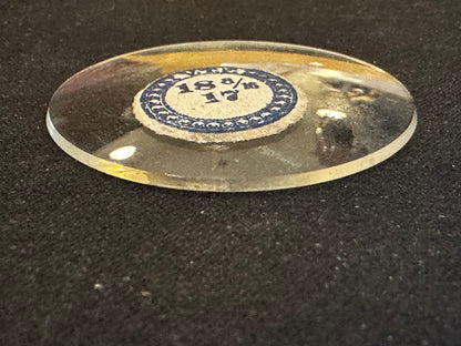 VTF Vintage Glass Pocket Watch Crystal 18-8/16 (~41.8mm) - NOS