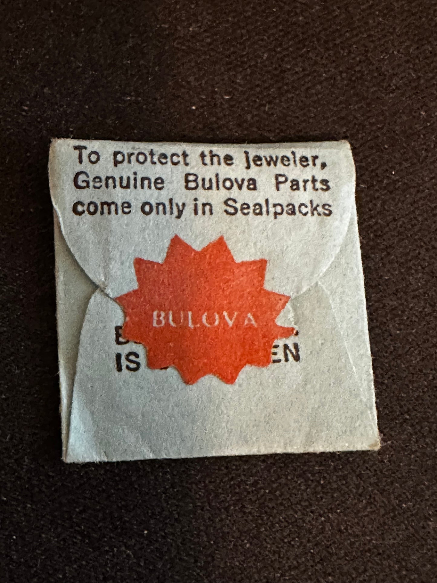 Bulova Factory Mainspring for caliber 7AM - Steel