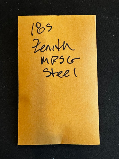 Steel Mainspring for 18s Zenith Pocket Watch - Steel