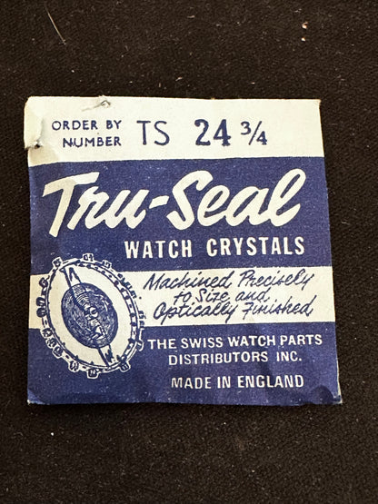 Tru-Seal Round Wrist Watch Crystal sizes 18 thru 33
