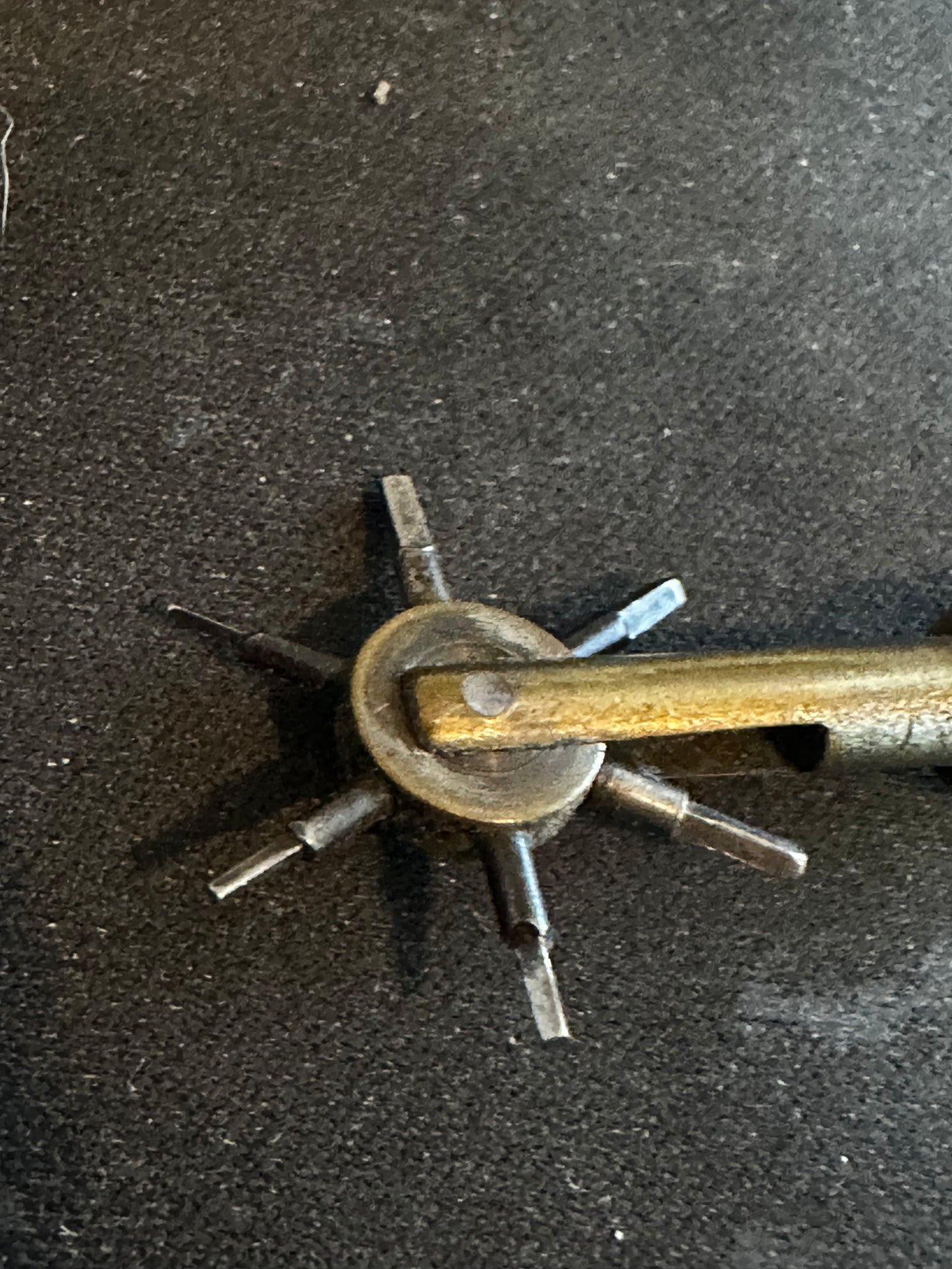 Watchmakers Bracelet & Pocket Watch 6-position Bench Key