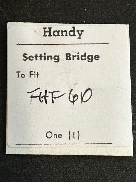 Handy Set Lever Bridge for Font caliber 60 - new