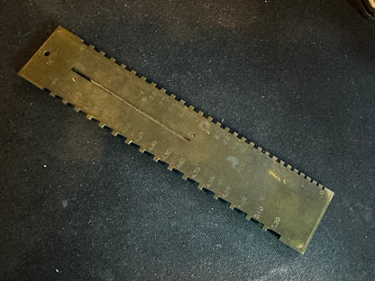 Watchmakers Dennison & Millimeter Mainspring Gauge