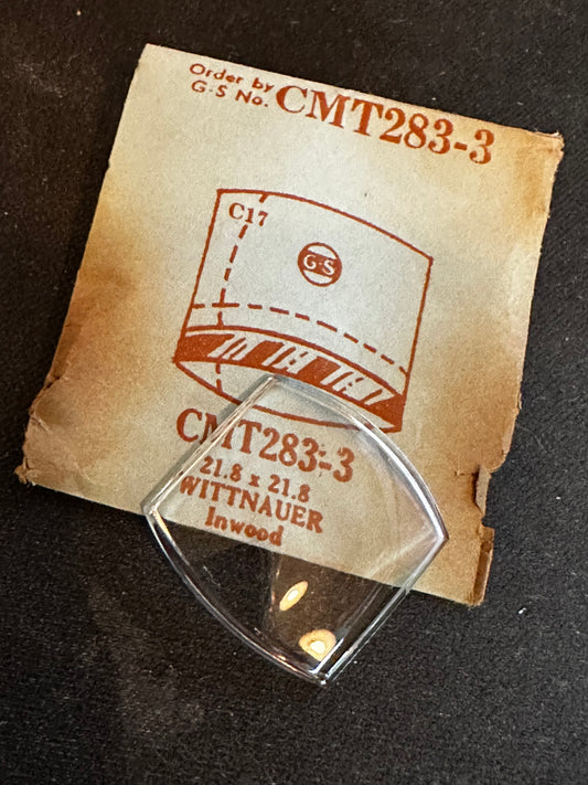 GS Fancy Crystal CMT283-3 for WITTNAUER Inwood - 21.8 x 21.8 mm - New