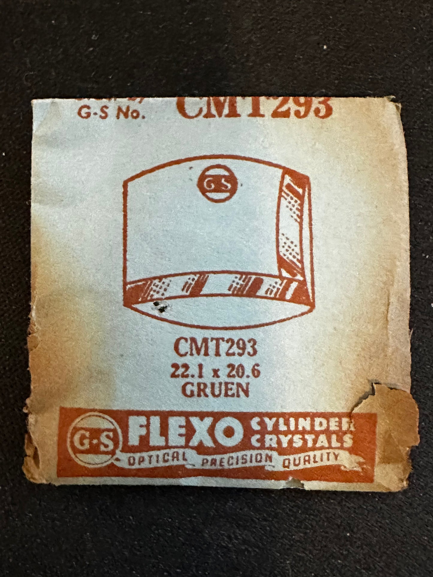 GS Flexo Crystal CMT293 for GRUEN - 22.1 x 20.6 mm - New