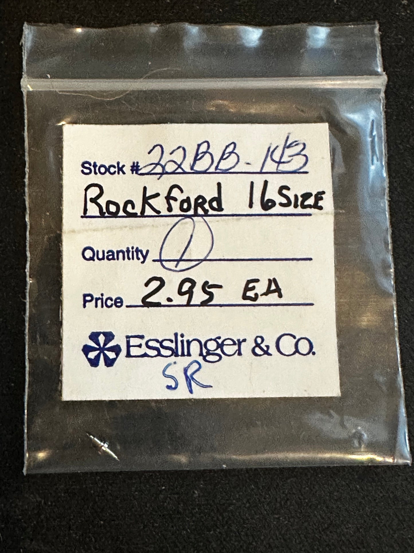 Rockford Balance Staff for 16s Pocket Watch movements No. 739