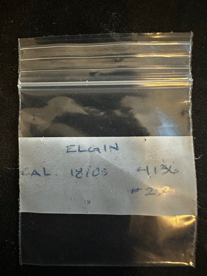 Elgin Balance Staff for 6/0s, 10/0s & 18/0s movements, P7, No. 4136
