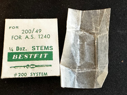 BESTFIT stem for AS caliber 1240 - new in envelope