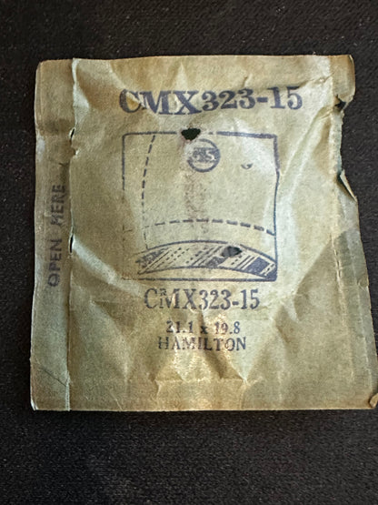GS Fancy Crystal CMX323-15 for HAMILTON - 21.1 x 19.8 mm - New