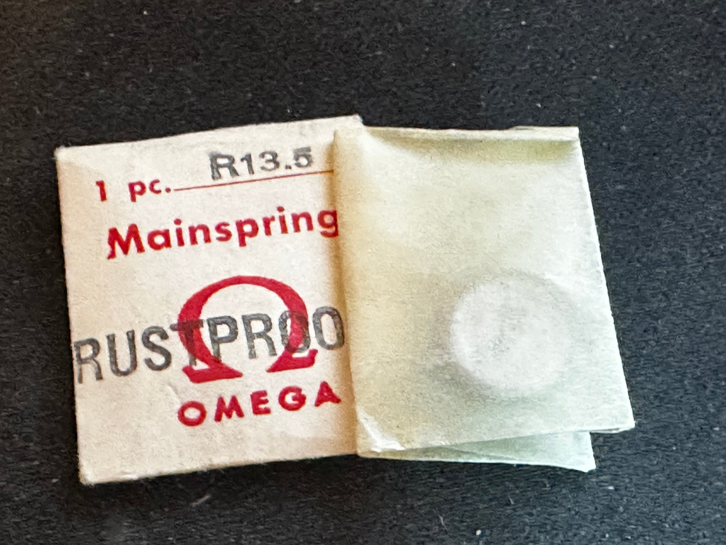 Omega Factory Mainspring for caliber R13.5 (240, 241, 242, 243, 244, 250, 251, 252) - Alloy