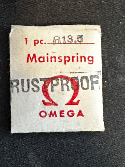 Omega Factory Mainspring for caliber R13.5 (240, 241, 242, 243, 244, 250, 251, 252) - Alloy