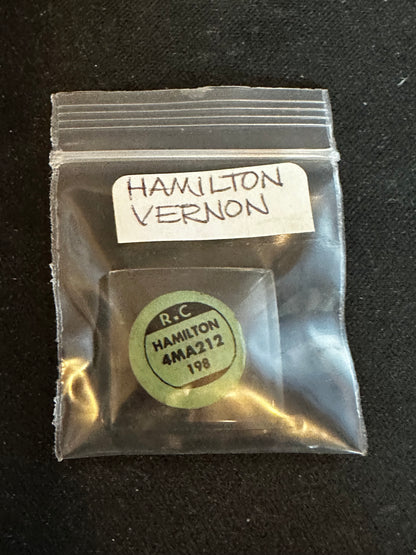 C & E Marshall ROCK-CRAFT 4MA212 Glass Wrist Watch Crystal for HAMILTON Vernon - New