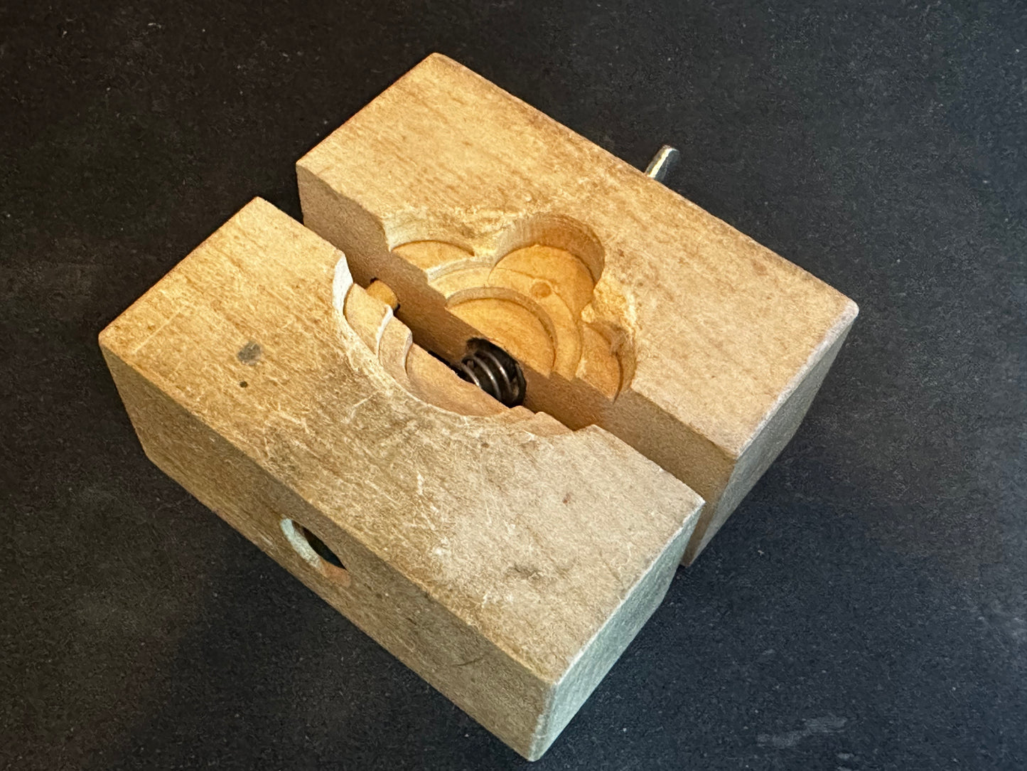 Wood Watch Movement Holder / Clamp tool for Watchmaker