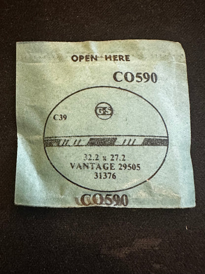 GS Fancy Crystal CO590 for VANTAGE case# 29505, 31376 - 32.2 x 27.2 mm - New