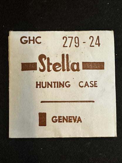 Stella GHC Hunting Case Crystal 27.9mm (size 24) - New